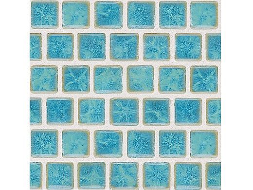National Pool Tile Harmony 1x1 Series | Olive Blue | MK1331