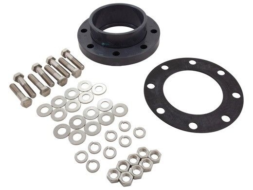 Pentair 6" Flange Kit with Gasket and Stainless Steel Hardware | 357263
