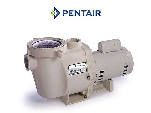 Pentair WhisperFlo Energy Efficient Pool Pump | 3 Phase | 208/230/460V 1HP Full Rated | WFK-4 | 011568 011641