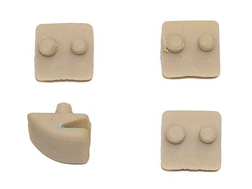 Hayward Aqua Bug Santoprene Shoe Kit | AXV014SP
