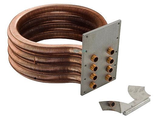 Pentair MasterTemp Tube Sheet Coil Assembly Kit | Models 250NA & 250LP | Prior to 1-12-09 | 460747