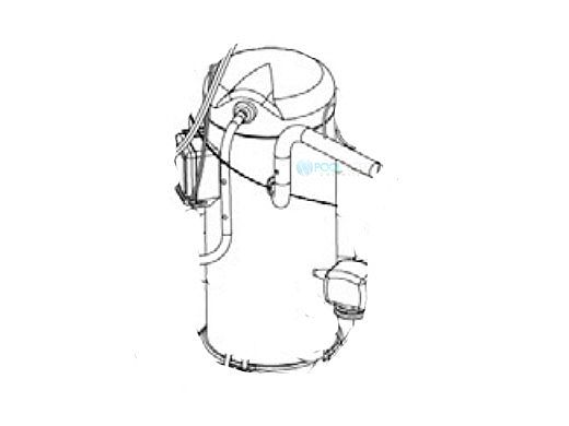 Pentair Compressor Scroll Assembly ZP70 REPL | 473735Z