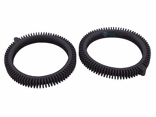 Hayward Poolvergneugen Tire Replacement Super Hump 2 X 4 X Pool Clean | 2-Pack | Black | 896584000-594