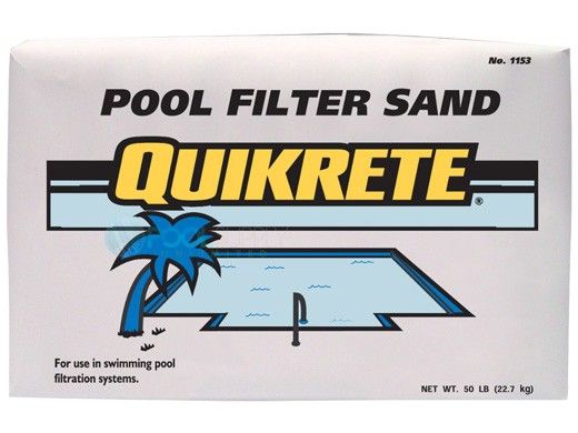 Quikrete Pool Filter Sand 50lb Bag | 1153-50