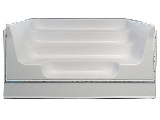 Quacker Plastics 8' Twin Seat / Step Straight 4 Treads for Inground Pool | QP-0084TS