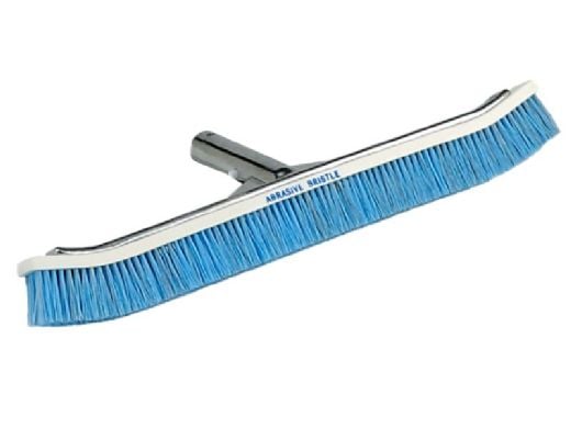 Pentair Pool Brush | 18" | Metal Back | White Nylon & Stainless Steel Bristles | R111358