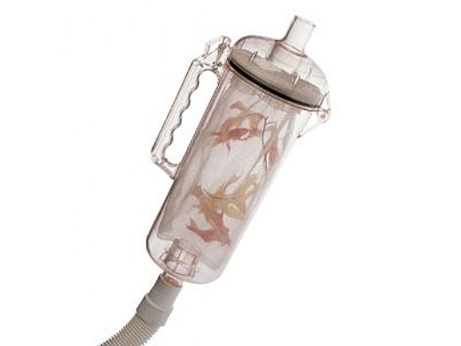 Pentair Rainbow #186A In line Leaf Trap with Snap Lid | 3-Ft Connection Hose | R211084
