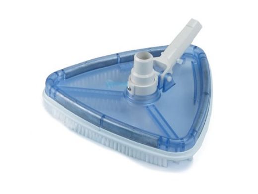 Pentair Rainbow Clear Vinyl Vacuum Head with Bristles #196 | R201398