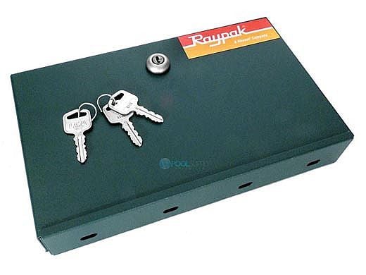 Raypak Rheem Poolstat Thermostat Cover and Lock Kit | R185-405A Models | 005198