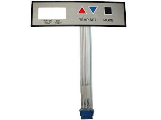 Raypak Membrane Switch and Decal 185-405 Models | 009184F
