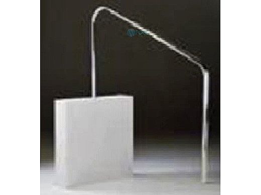Fluidra USA 32" Deck Mounted Hand Rail | 1.7" O.D. x .49 | Stainless Steel | 30791