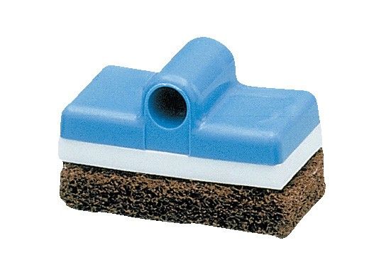 A&B Plastic Back Tile Scrubber with Brown Pad | 7000