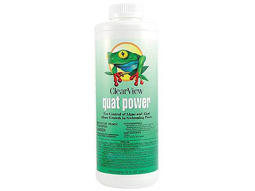 ClearView Quat Power Algaecide | 32 oz | CVLQPQT12