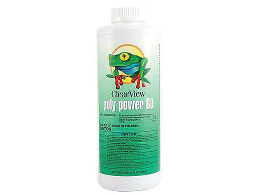 ClearView Poly Power 60 Algaecide | 32 oz | CVLPPQT12