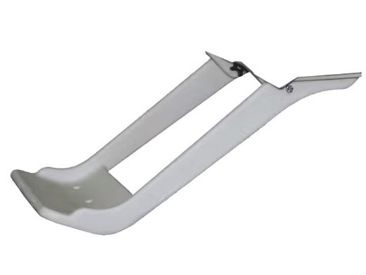 SR Smith MultiLift Footrest with Hardware | Gray Mist | 160-2300 160-2300A-R