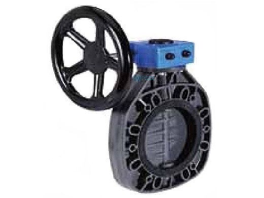 Fluidra USA 10" Gear Operated Butterfly Valve EPDM Seals, Zinc Shaft | 16063