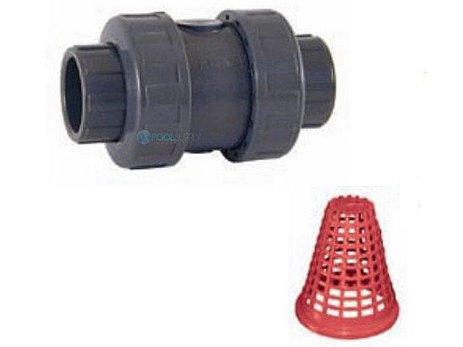 Fluidra USA Spring Check 3" Socket 150 PSI Valve | 22076