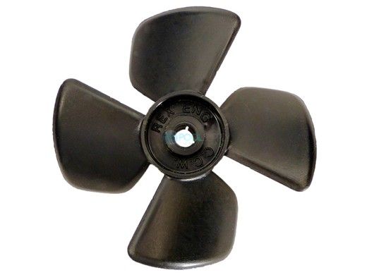 Rola-Chem 2-1/2" White Fan for Peristaltic Pump | 524752