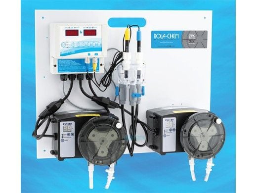 Rola-Chem Ready to Mount System pH Liquid Acid-ORP Liquid Chlorine System | 554107 | 554500
