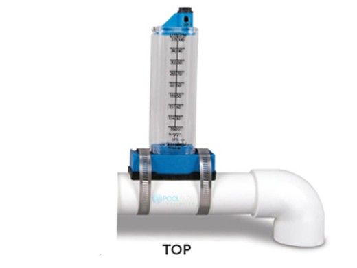 Rola-Chem 6" PVC Top Mount Flowmeter | 400-1050 GPM | 570391T