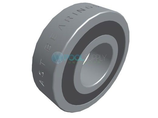 AST Single Row Deep Groove Sealed Ball Bearing | 20mm Bore Dia x 47mm OD | 62042RS