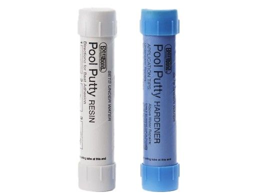 Atlas Minerals 2-Part Pool Putty <b> White </b> 14 oz | 530318