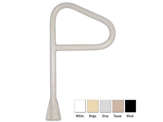 Saftron Spa Floor Rail .25" Thickness 1.90" OD | Single | White | SF-48-W