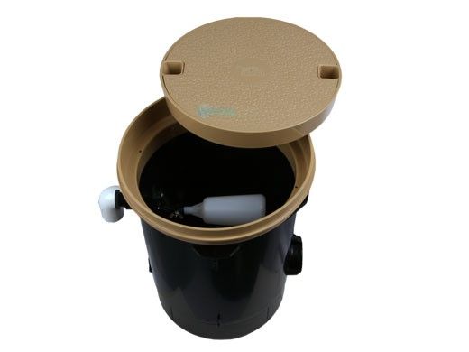 Stetson Development Automatic Water Level System with 10" Pour-A-Lid | Tan | WF420 TAN
