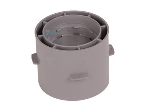 Pour-A-Lid 4" Round Deck Drain Cover | Gray | DC401 GRAY