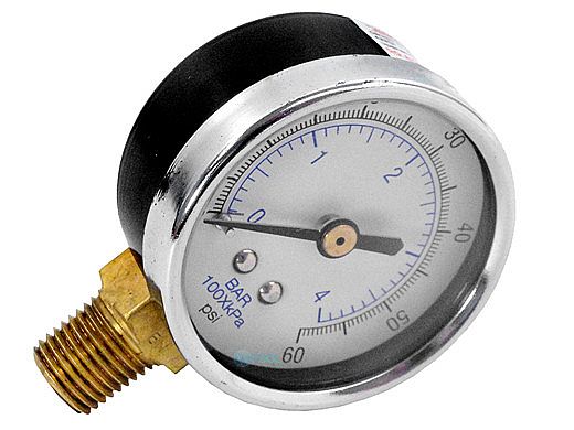 Waterco Pressure Gauge 0-60 PSI | 30B3000