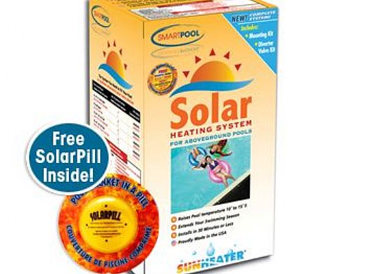 SunHeater Complete Above Ground Solar Heating System Kit | S425P