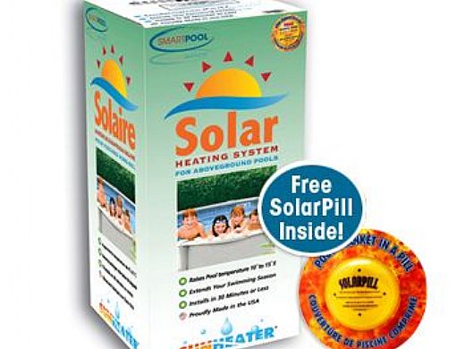 SunHeater Solar Heating System 1 - 2' X 20' Panel 40 sq. ft. | S220P | S120U