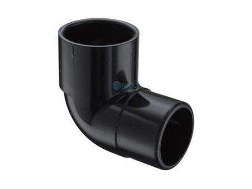Spears 1-1/2" Street 90^ ELL | Black | 409-015B
