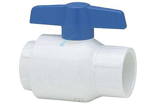 Spears 1" Utility Ball Valve Molded PVC Body Blue Handle | 2622-010