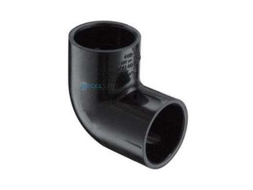 Spears 2" Slip 90^ ELL | Black | 406-020B