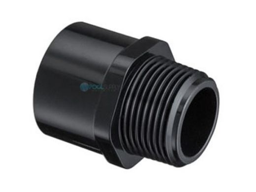 Spears 2" Male Adapter | Black | 436-020B