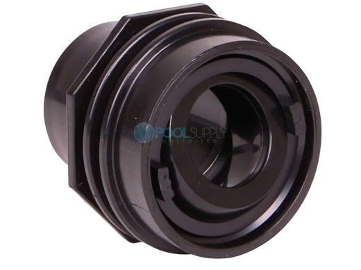 Color Match Pool Fittings 1 1/2" Flush Mount Return Fitting | Black | FM302WB-A