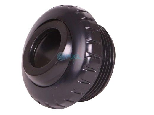 Color Match Pool Fittings 1-1/2" MPT Eyeball Fitting | Black | TEF02-15
