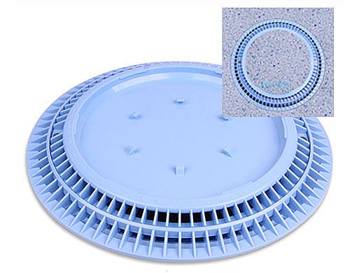 Color Match 10" Round VGB Pebble Top Drain Cover | Light Blue | 10-PTD-109A