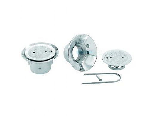 SR Smith 1.5" Circular Flow Inlet Fitting Bottom Adjustable | A41014-0