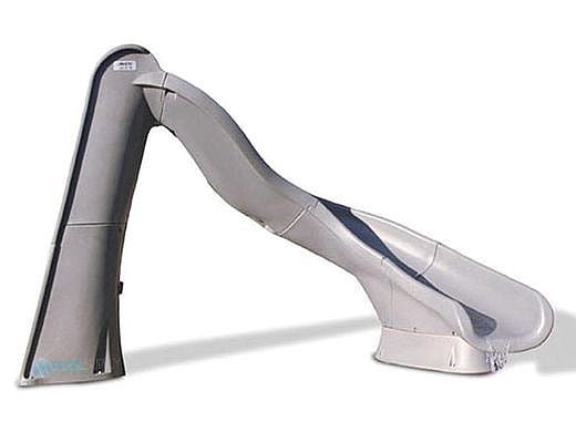 SR Smith TurboTwister Pool Slide | Right Curve | Gray Granite | 688-209-58124