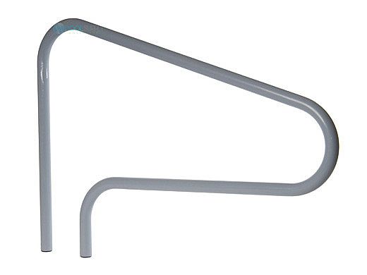 SR Smtih 48" Center Grab 3 Bend Sealed Steel Rail | Taupe Color | 304 Grade | .049 Wall Residential | DMS-100A-VT