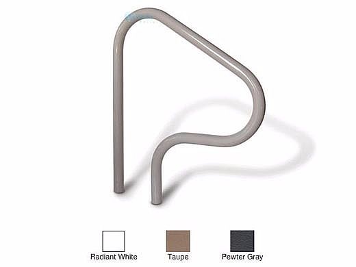 SR Smith 26" Figure 4 Pair Sealed Steel Rails | Pewter Gray Color | 304 Grade | .49 Wall Residential | F4H-102-VG