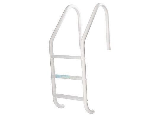 SR Smith Econoline Economy 3-Step Ladder | White Color | Plastic Treads | VLLS-103E-VW