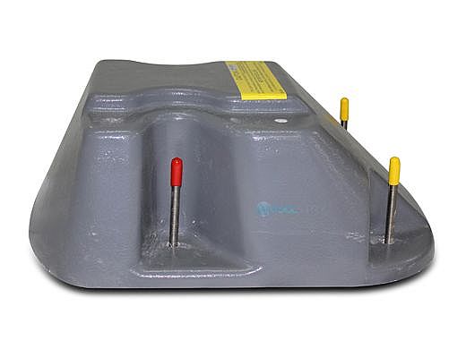 SR Smith Salt Pool Jump System Base Only | Pewter Grey | 69-209-620