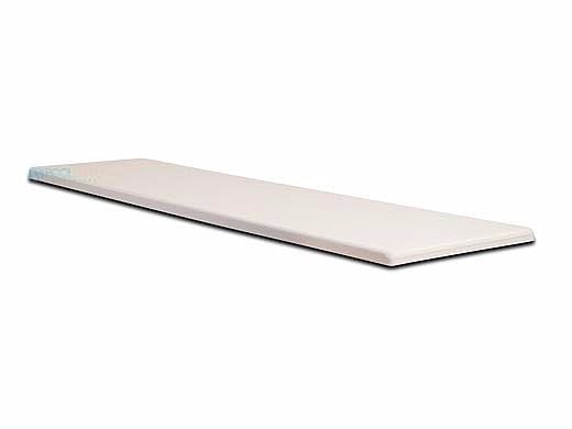 SR Smith 6 ft Frontier III Diving Board No Holes Radiant White with Matching White Tread | 66-209-596S2NH