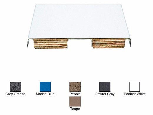 SR Smith 8ft Fibre-Dive Board Marine Blue with White Tread | 66-209-268S3-1