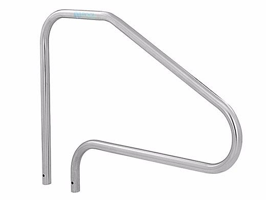 SR Smith 48" Center Grab 4 Bend Marine Grade Stainless Steel Rail | 316 Grade | .049 Wall Residential | DMS-101A-MG