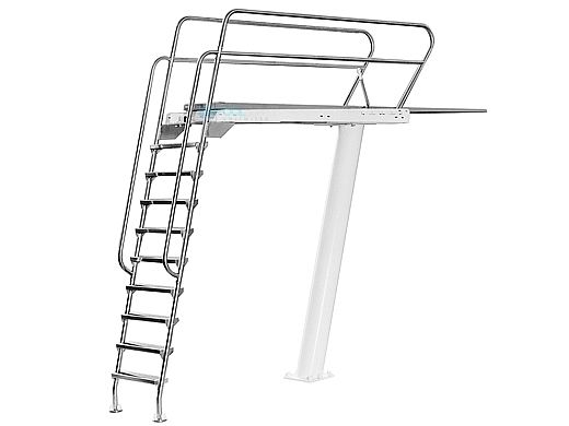S.R. Smith Deluxe Tower 3 Meter, Heel Mount | CAT-3M-203H