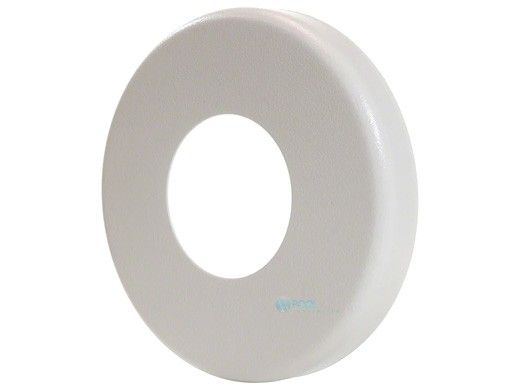 SR Smith 4.5" Round Escutcheon 1.90" OD | 304 Stainless Steel | Powder Coated Pearl White | EP-100F-PW